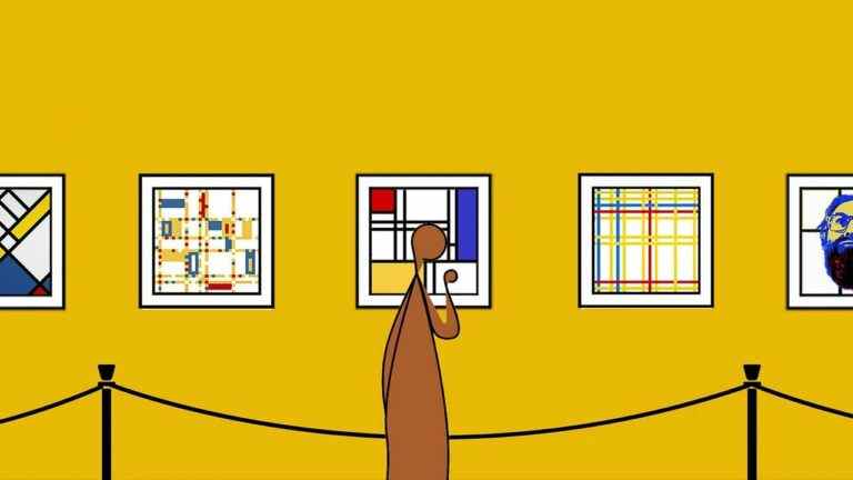 Le casse-tête inspiré de Mondrian « S'il vous plaît, touchez l'œuvre » peint une sortie en septembre
