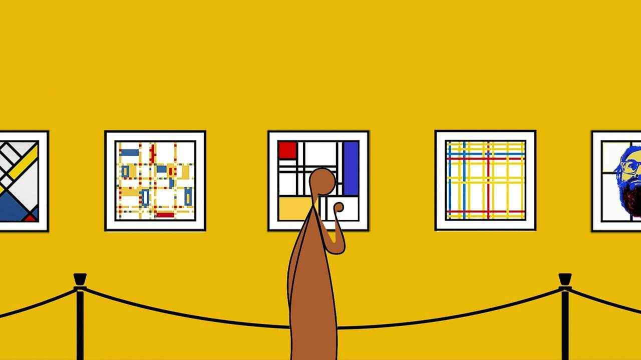 Le casse-tête inspiré de Mondrian « S'il vous plaît, touchez l'œuvre » peint une sortie en septembre
