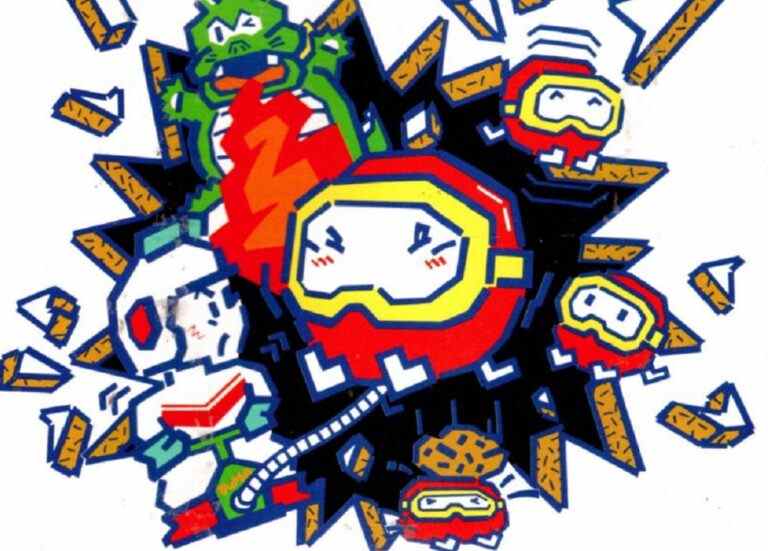 dig dug hamster arcade archives