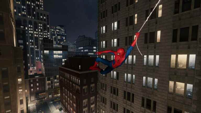 Le correctif PC Spider-Man Remastered corrige les bogues de lancer de rayons
