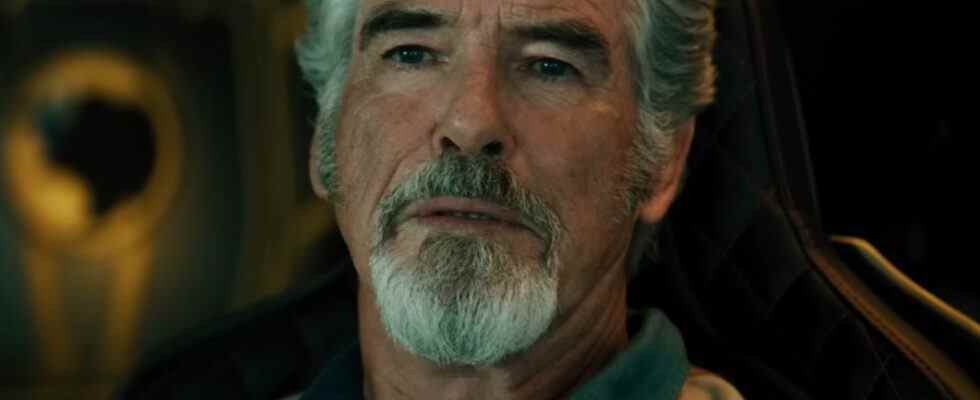 Pierce Brosnan as the Kent Nelson version of Doctor Fate in Black Adam