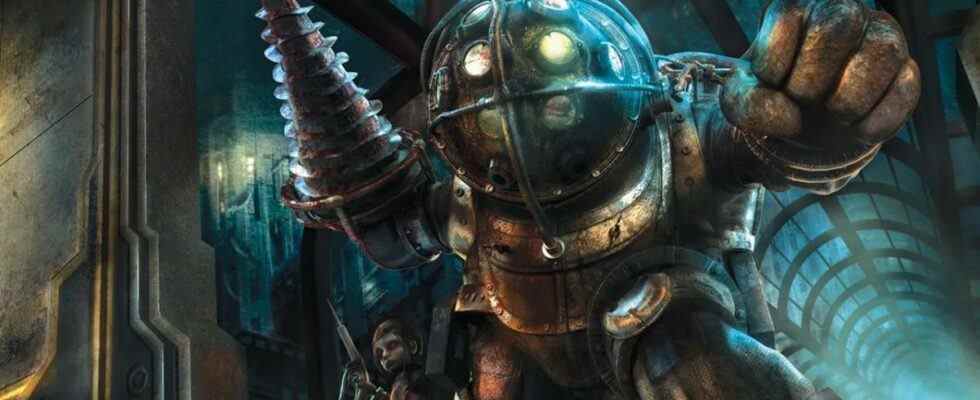 Robotic drill machine in Bioshock