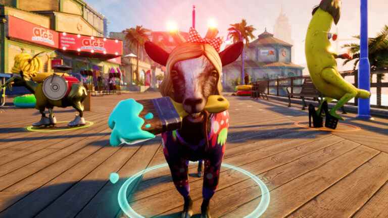 Le gameplay de Goat Simulator 3 révèle le troupeau qui fait des ravages

