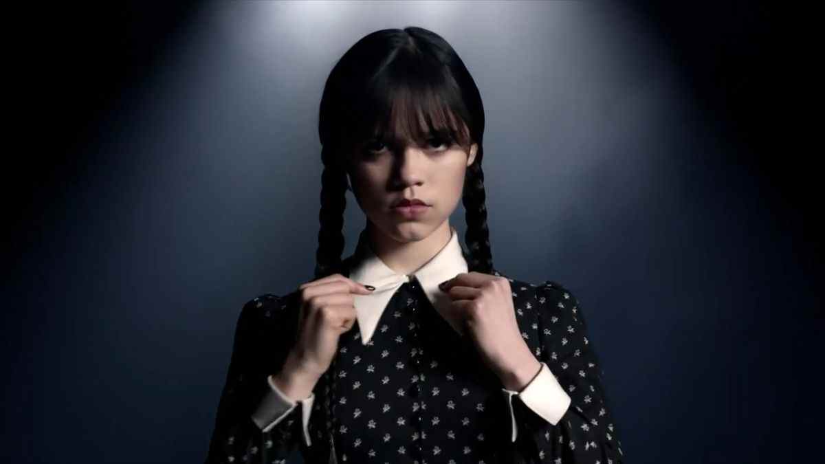 Jenna Ortega as Wednesday Addams in Netflix