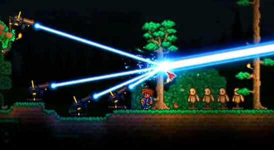 Le mod Terraria ajoute un canon laser contrôlable Death Star