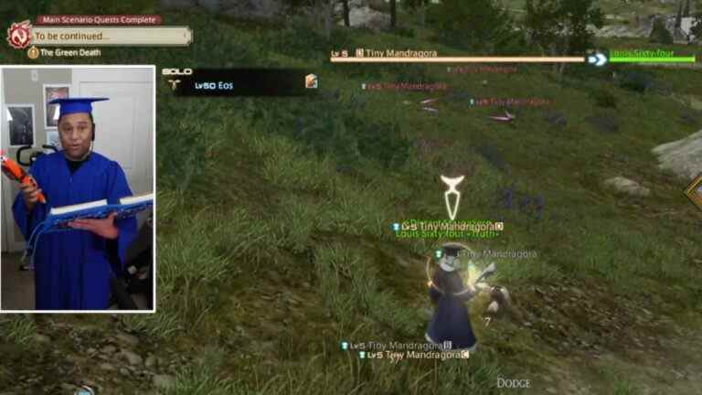 Le modder de Final Fantasy 14 essaie de guérir avec un vrai livre et un crayon, se passe aussi bien que prévu
