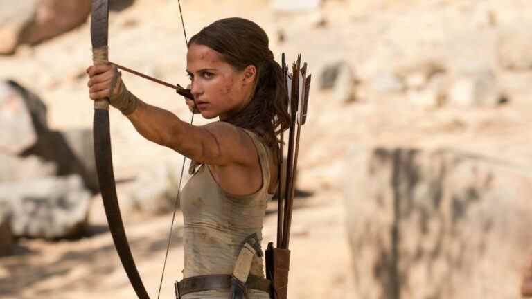 Alicia Vikander as Lara Croft