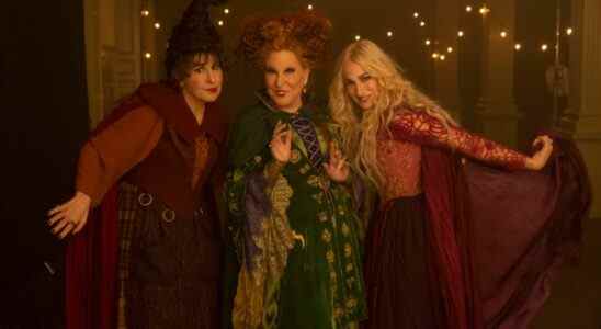 The Sanderson Sisters in Hocus Pocus 2