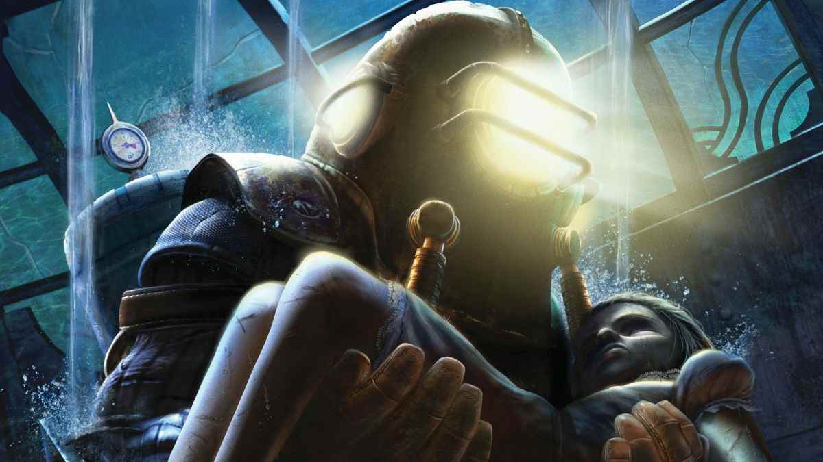 BioShock 1 Big Daddy art