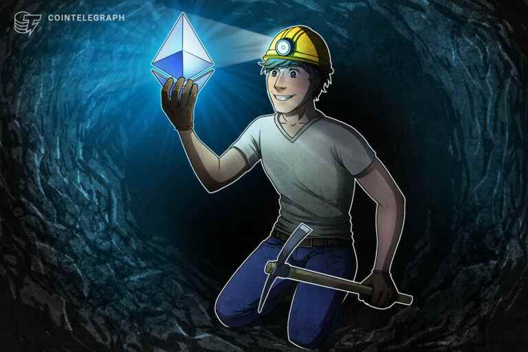 Le solde des mineurs d’Ethereum atteint un sommet de quatre ans quelques semaines avant la fusion