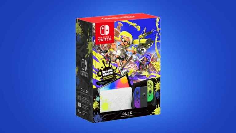 Le stock OLED de Splatoon 3 Nintendo Switch est maintenant en ligne – où acheter l’édition spéciale