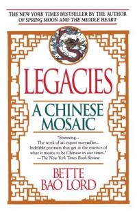 Legacies : résumé d’une mosaïque chinoise et description du guide d’étude