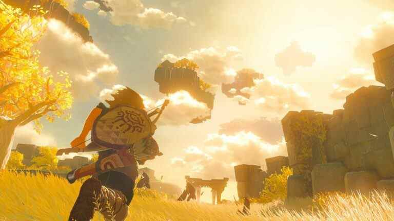 Légende de Zelda Breath of The Wild 2 Surfaces d’inscription Amazon