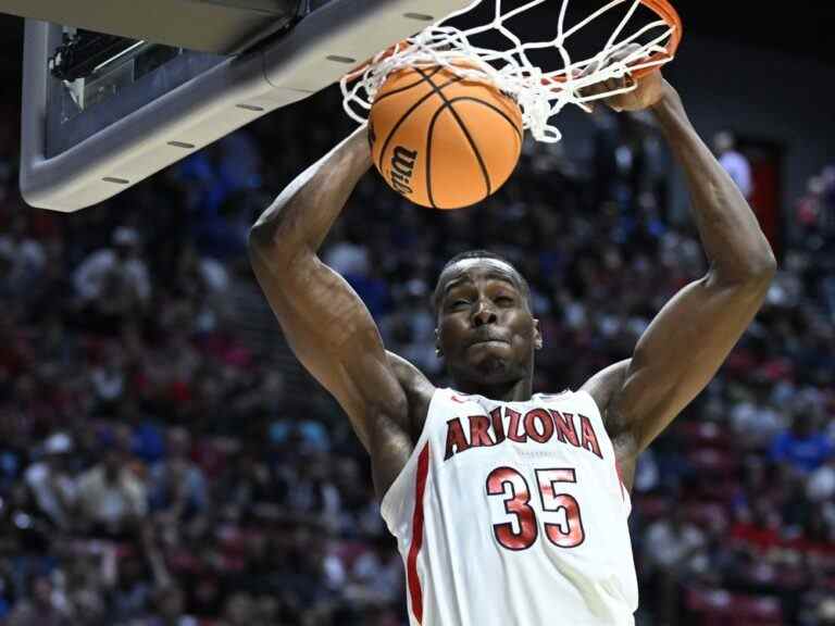 Les Raptors signent l’attaquant Christian Koloko, le 33e choix au repêchage de la NBA 2022