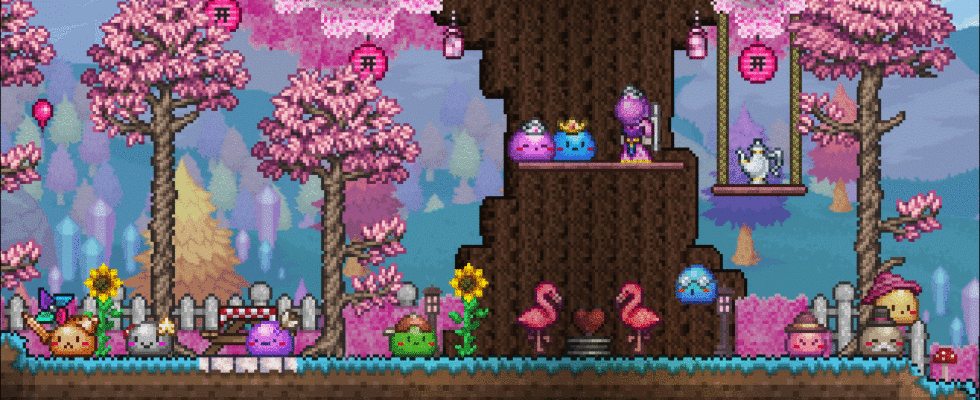 Terraria town slimes