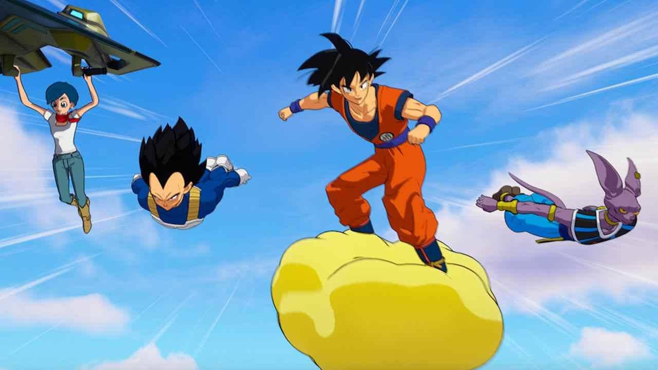 Les emplacements de Goku, Vegeta et Dragon Ball arrivent officiellement sur Fortnite
