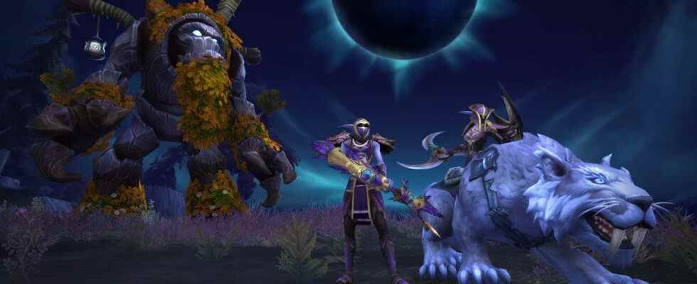 Les fans de World of Warcraft veulent juste que Blizzard soit gentil avec les elfes de la nuit, s'il vous plaît