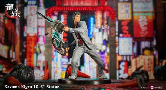 Les fans de Yakuza peuvent précommander cette nouvelle statue de Kazuma Kiryu maintenant