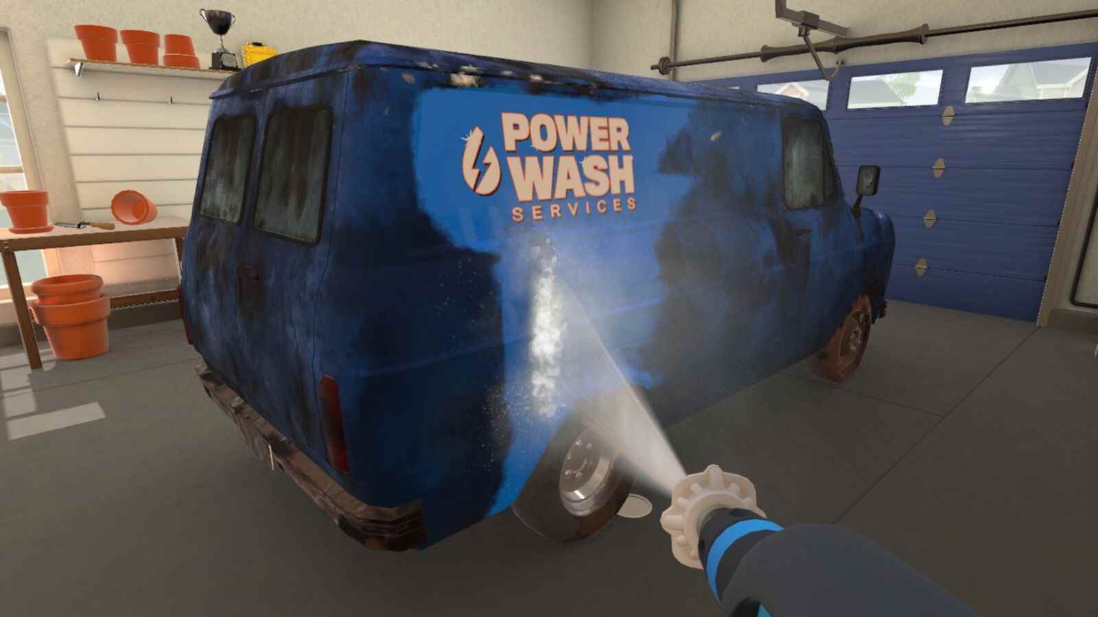 Les joueurs de PowerWash Simulator peuvent désormais aider la recherche sur les jeux et la santé mentale pendant qu'ils pulvérisent
