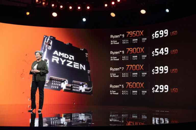 Les processeurs de bureau Ryzen 7000 d’AMD commenceront à être expédiés le 27 septembre