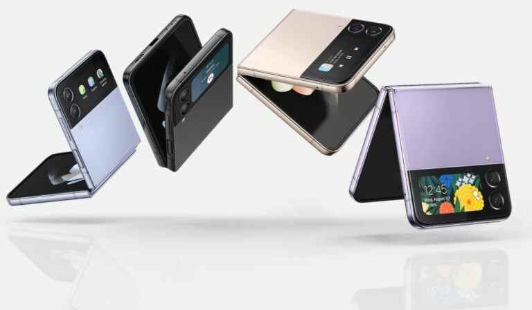 Les rendus Samsung Galaxy Z Fold 4 et Flip 4 viennent de fuir dans toutes les couleurs