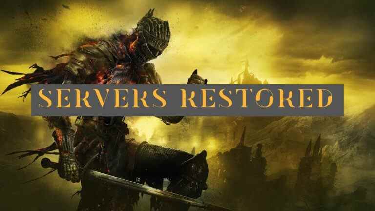 Les serveurs PC de Dark Souls 3 sont de retour en ligne après sept mois d'arrêt

