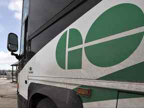 Un autobus de GO Transit.