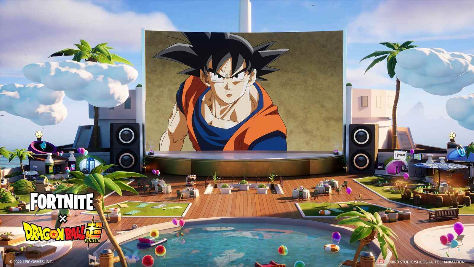 L'événement croisé Fortnite x Dragon Ball ajoute Goku Vegeta au jeu aujourd'hui

