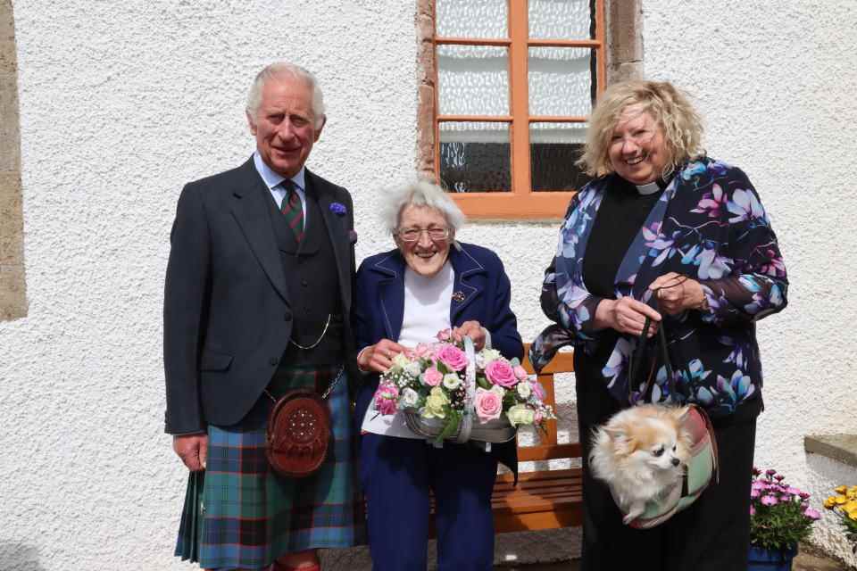 Prince Charles, Mary Edmondson et le révérend