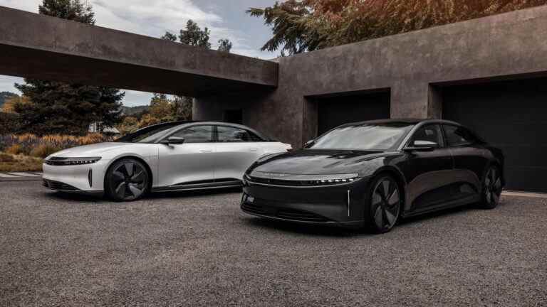 Lucid Air aura bientôt une option de finition « Stealth Look »