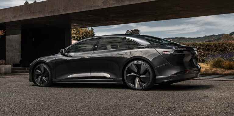 Lucid Air offrira un ensemble d’apparence noire de 6000 $ en 2023