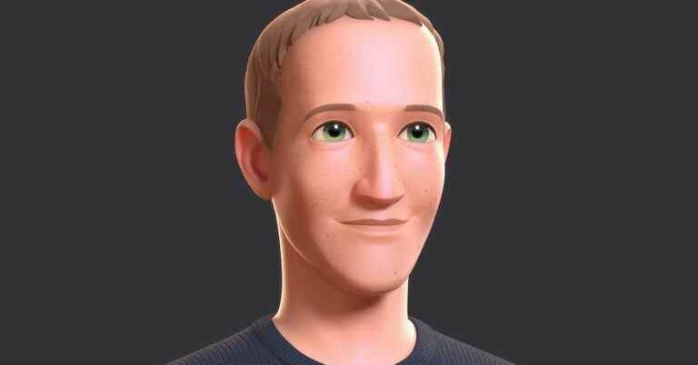 Mark Zuckerberg met à jour son avatar métaverse pour avoir l'air légèrement plus humain
