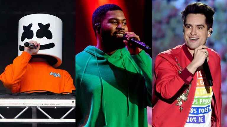  Marshmello et Khalid, Panique !  à la discothèque et plus encore pour se produire aux MTV VMA 2022
