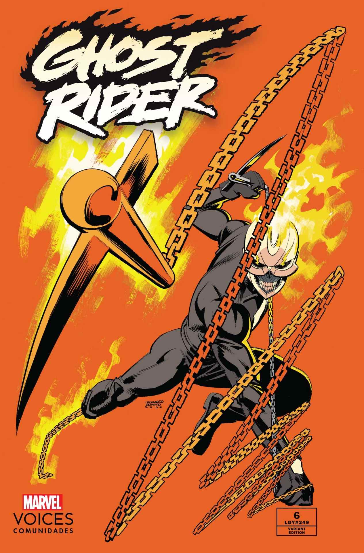 Couverture de la variante Ghost Rider # 6