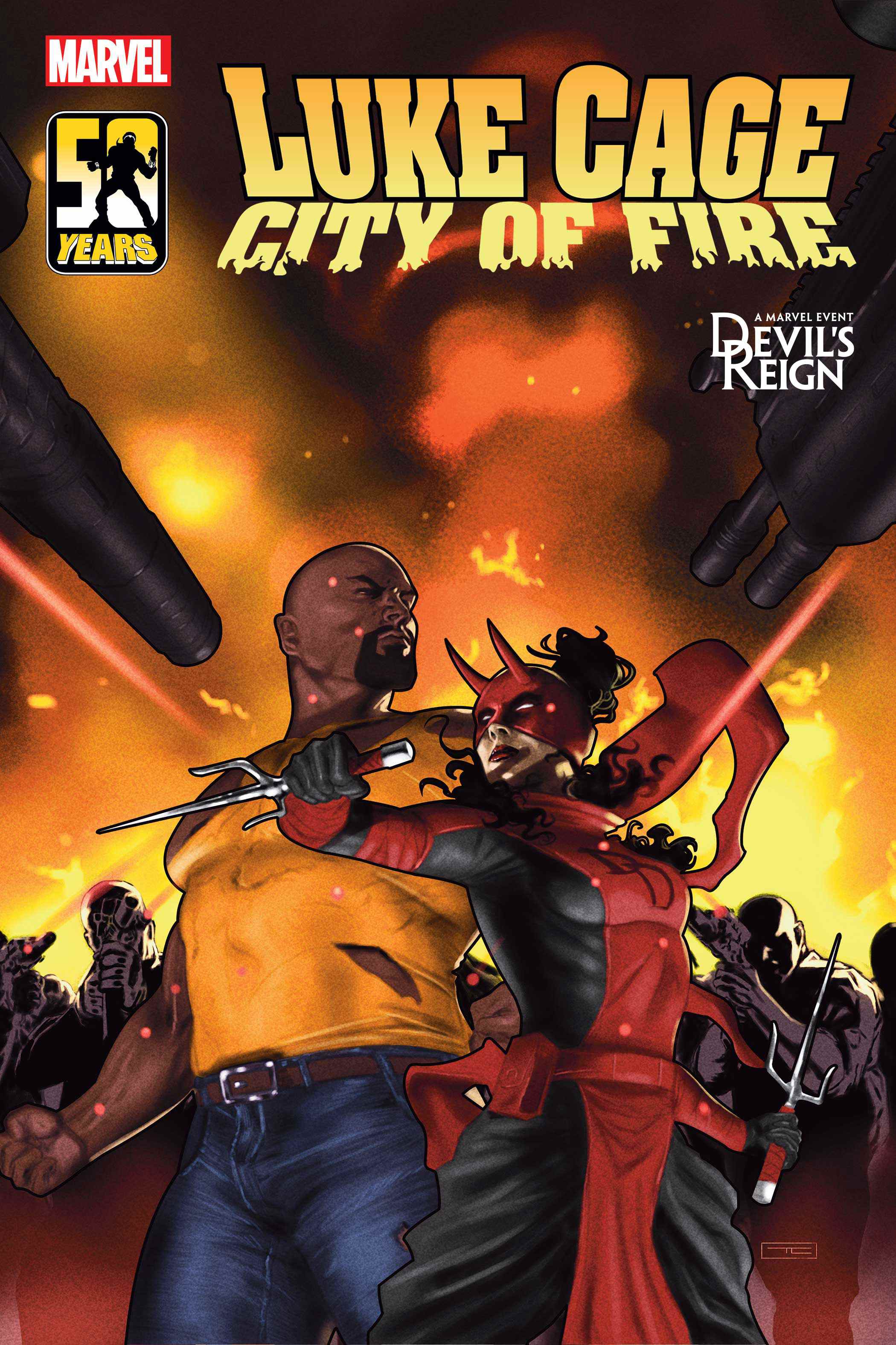 Luke Cage : City of Fire #1 couverture primaire