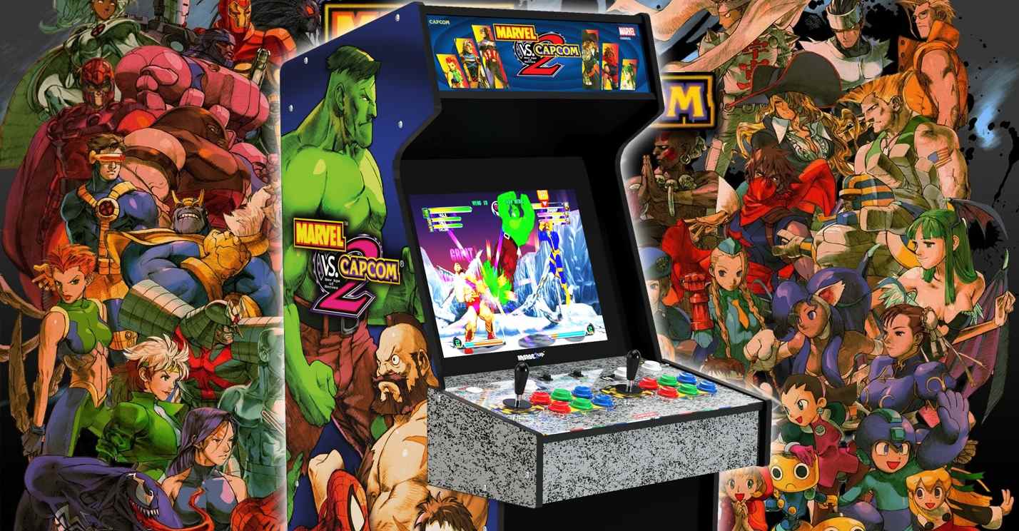 Marvel vs Capcom 2 Arcade1Up Cabinet vous emmènera faire un tour cette année
