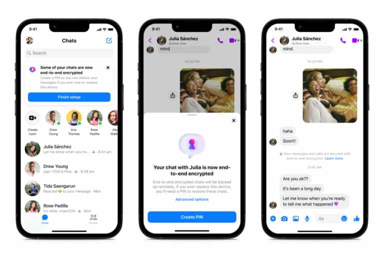 Meta commence à tester le chiffrement de bout en bout par défaut sur Messenger