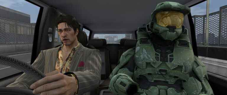 Mod transforme le Master Chief de Halo en un exécuteur Yakuza
