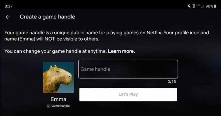 Netflix travaille sur les gamertags