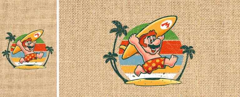 Mario summer wallpaper