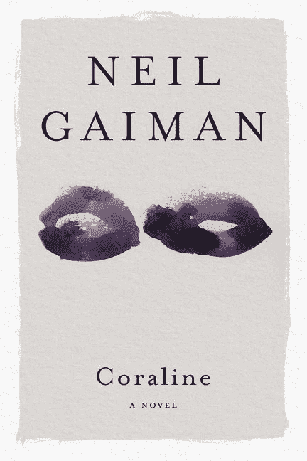 Couverture de Coraline de Neil Gaiman