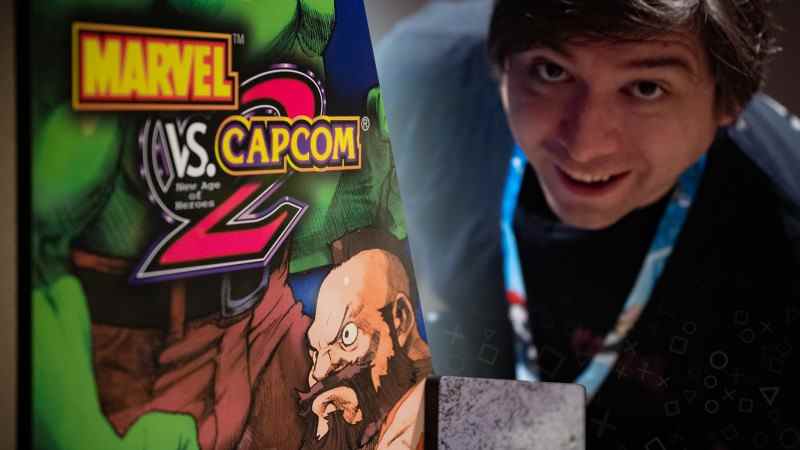  Nous avons joué à Marvel Vs.  L'armoire Capcom 2 Arcade1Up à l'EVO 2022
