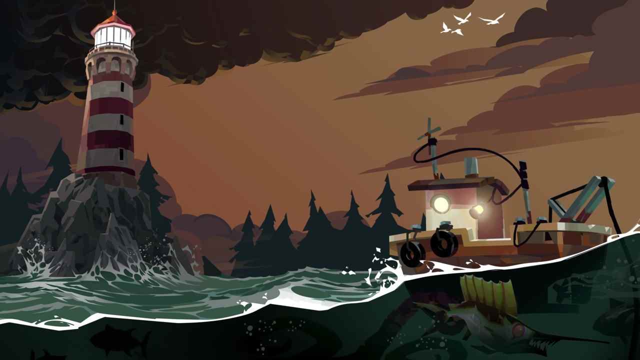 Nous devenons sérieux Zelda: Wind Waker Vibes du jeu de pêche sinistre 'Dredge'
