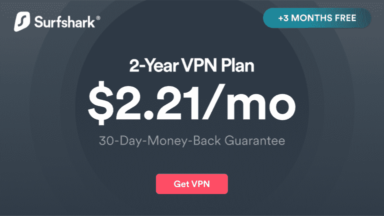 Offrez-vous 3 mois gratuits avec notre offre exclusive Surfshark VPN