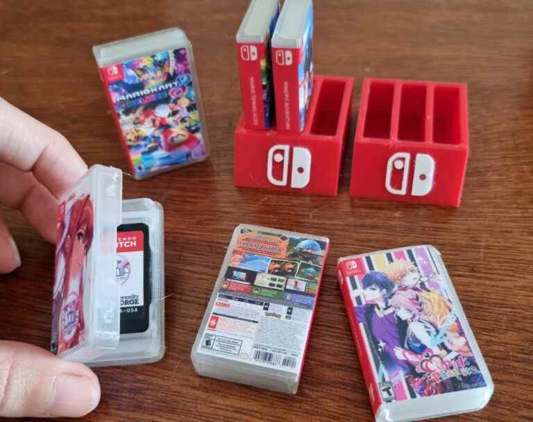 mini Switch game cases