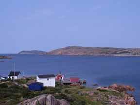 Fogo Island, au large de la côte est de Terre-Neuve-et-Labrador.