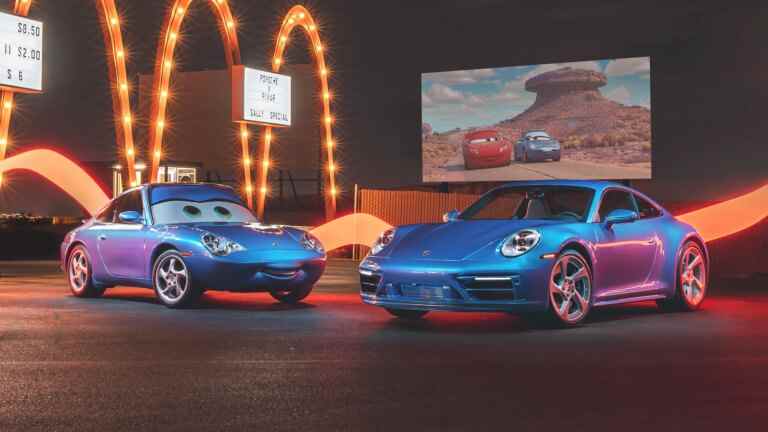 Pixar Porsche : 911 Sally spéciale créée pour une vente aux enchères caritative