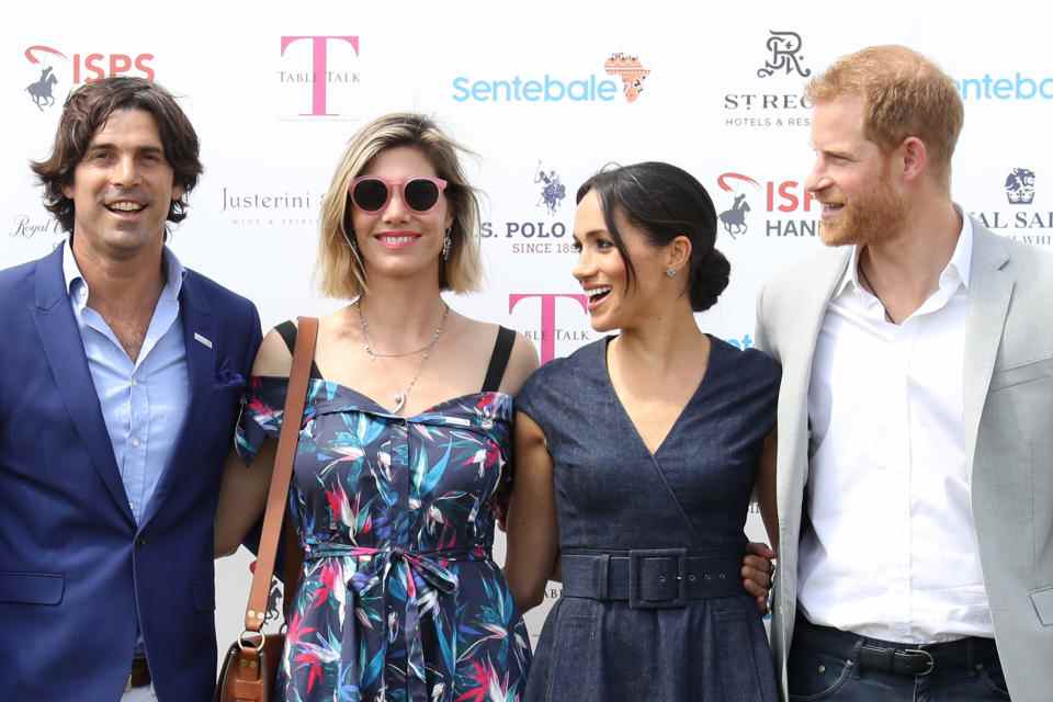 Delfina Blaquier a rencontré la duchesse de Sussex lorsque son mari Nacho Figueras a joué au polo avec le prince Harry (photo en 2018).  (Getty Images)