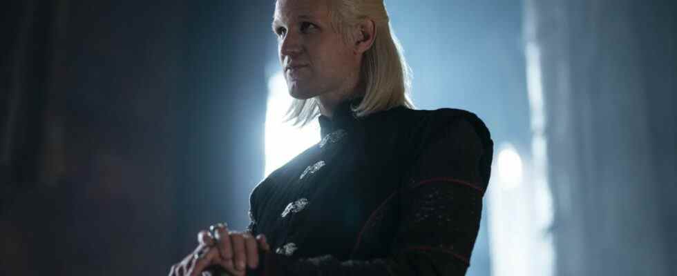 Matt Smith as Daemon Targaryen in House of the Dragon.