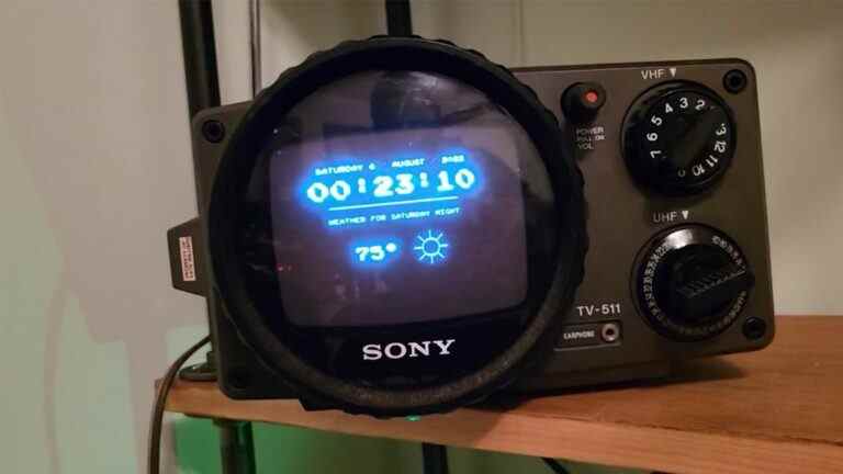 Raspberry Pi Home Assistant fonctionne sur l’ancien Sony TV-511